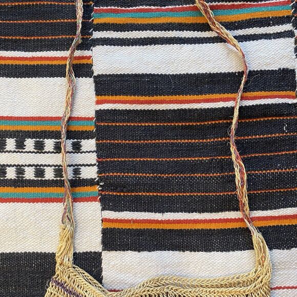 Vintage 90’s Chacura Handwoven Festival Crossbody Bag. Boho. Hippie. Summer. - Picture 4 of 8